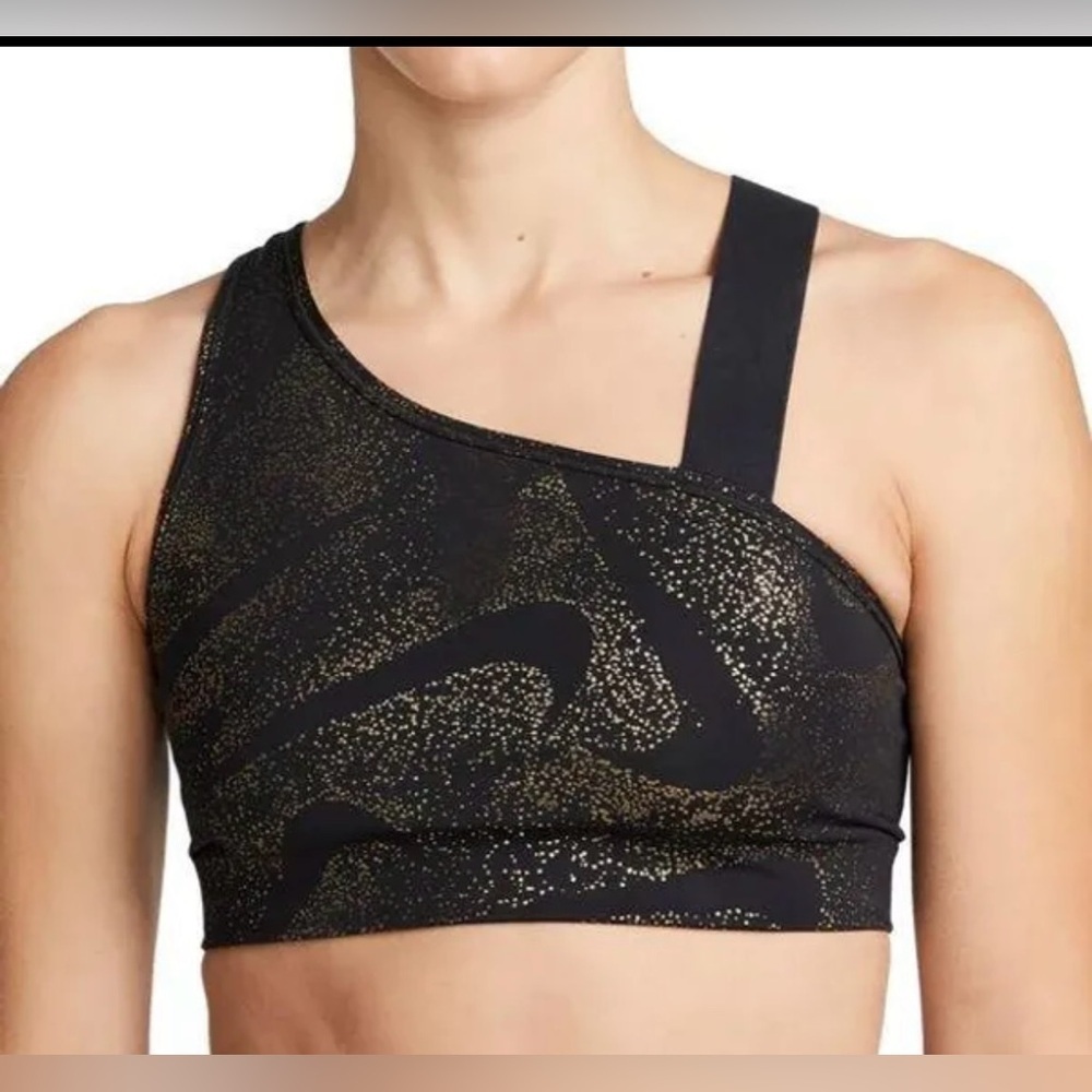 NWT Nike Swoosh Medium-Support Asymmetrical Non-Padded Sports Bra XS Training